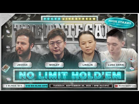 Linglin!! Luda Chris!! Wesley!! JBoogs!! Mike Nia!! $5/5/100 Ante Game – Commentary by DGAF