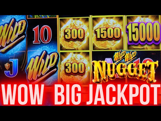 OMG I WON BIG JACKPOT On Wild Wild Nugget Slot Machine