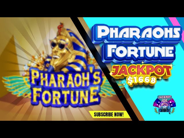Pharaohs Fortune Slots Jackpot $1668 Winner