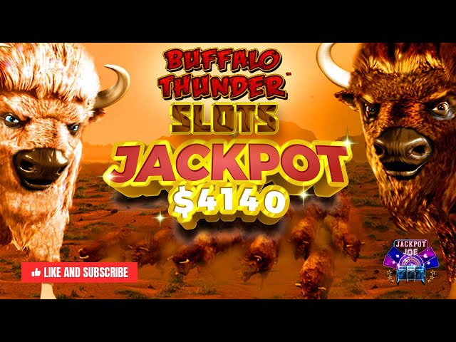 Thunder Buffalo Slots Jackpot $4140 Winner