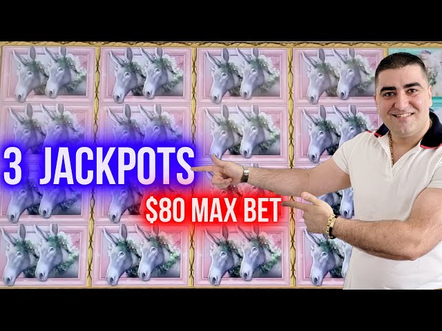 WOW 3 Amazing Handpay JACKPOTS On High Limit Slots