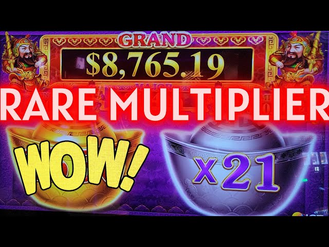 WOW Rare Multiplier On New Slot Machine