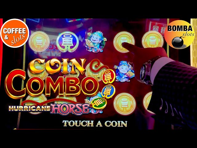 Wolf Run Gold & Hurricane Horse ~ Coin Combo Coffee & Slots #casino #gambling #lasvegas #Slots