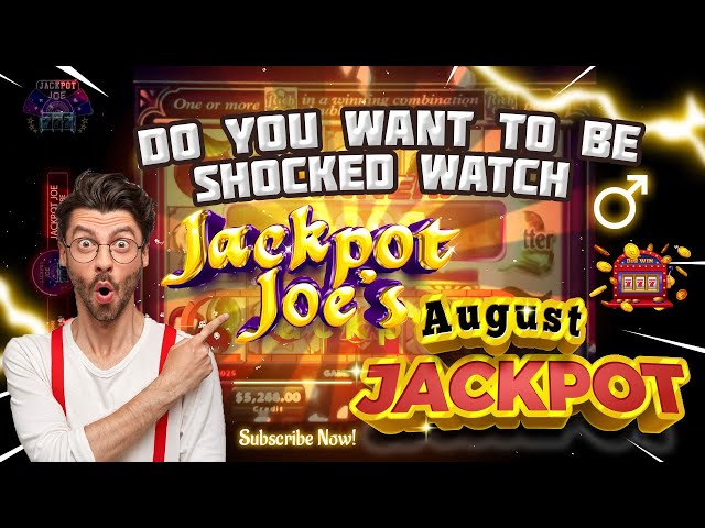 Do you want to be SHOCKED Watch our August Jackpots