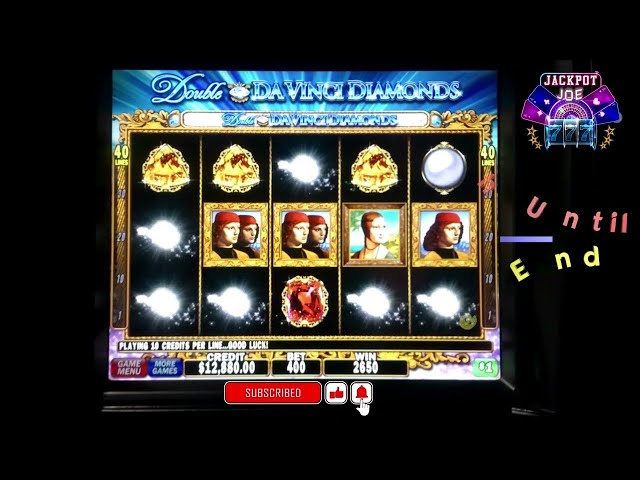 Double Da Vinci Diamonds High Limit $400 Spins Jackpots