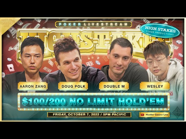 Doug Polk Plays SUPER HIGH STAKES $100/200/400 w/ Double M, Wesley, Aaron Zang, Bill Klein & Ryusuke