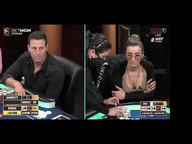 Garrett Adelstein vs. Robbi Jade Lew Cheating Allegations on Insane Hustler Casino Live Poker Stream
