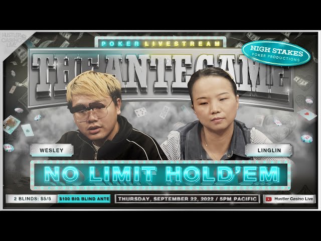 Linglin & Wesley Play $5/5/100 Ante Game w/ Ronnie, Francisco, Nick V – Commentary by DGAF