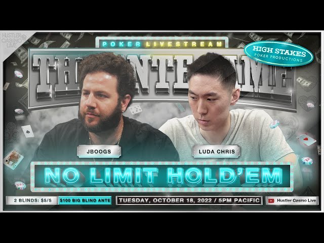 Luda Chris, JBoogs, Eli & Ronnie Play $5/5/100 Ante Game – Commentary by DGAF