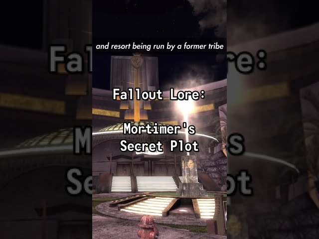 Mortimer’s Secret Plot Fallout Lore #shorts