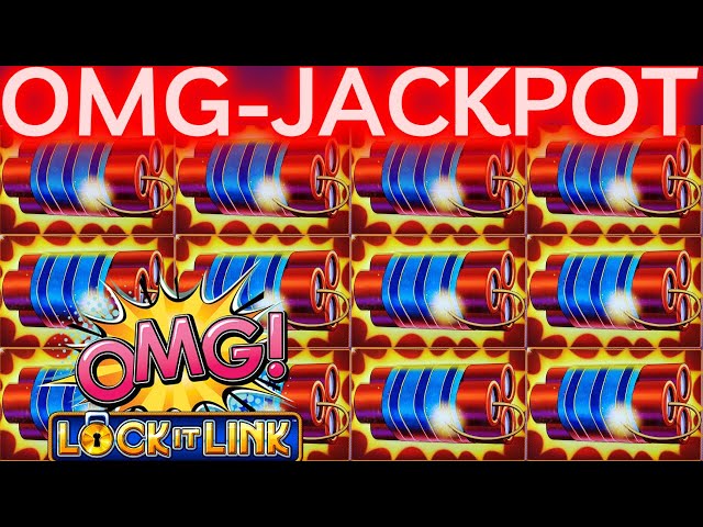 OMG I Won JACKPOT HANDPAY On Eureka Lock It Link Slot