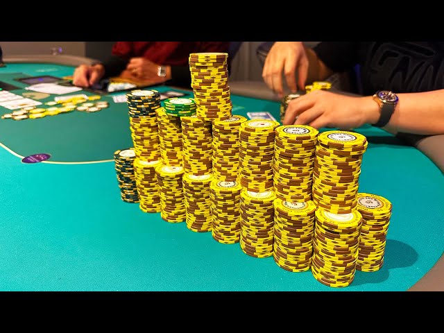 $5k POT ALL IN with KINGS! $5/$10/$20 | Poker Vlog | Close 2 Broke EP 146