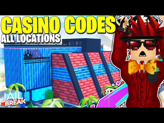 ALL *CODE LOCATIONS* For CASINO Robbery In Roblox Jailbreak