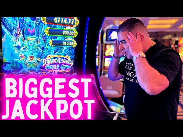BIGGEST HANDPAY JACKPOT Ever On YouTube For Dragon Legends Slot Machine