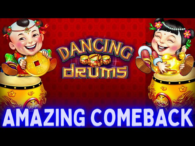 High Limit Dancing Drums Slot BIG WIN & COMEBACK