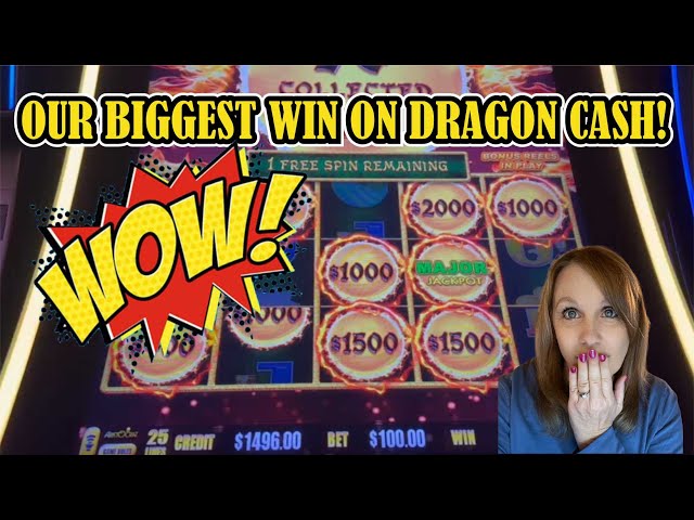 Massive Jackpot on Dragon Cash! Our BIGGEST Ever!!!!