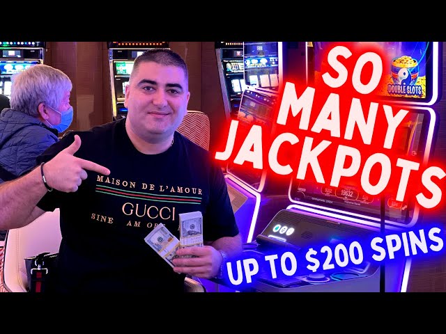 POWERFUL JACKPOTS On Slot Machines Up To $200 BETS