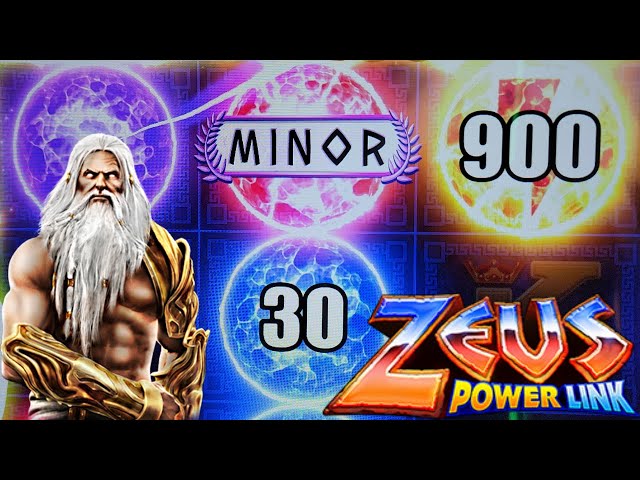 The POWER Of Zeus Awarded Progressive Jackpot