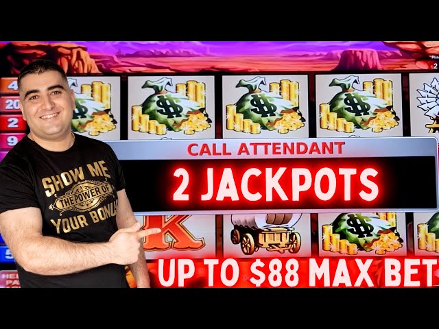 Up To $88 MAX BETS & 2 HANDPAY JACKPOTS – Lets Gamble On High Limit Slots