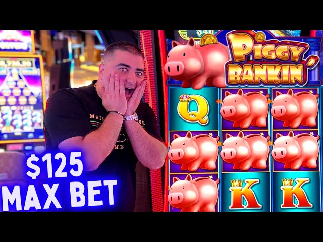 $125 Spin BONUSES On Piggy Bankin Slot Machine