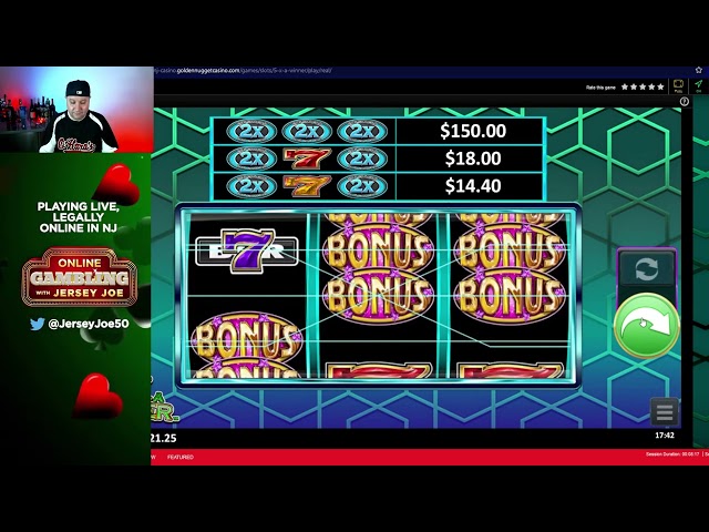 5x Winner slots LIVE with BONUS [Online Gambling with Jersey Joe # 226]