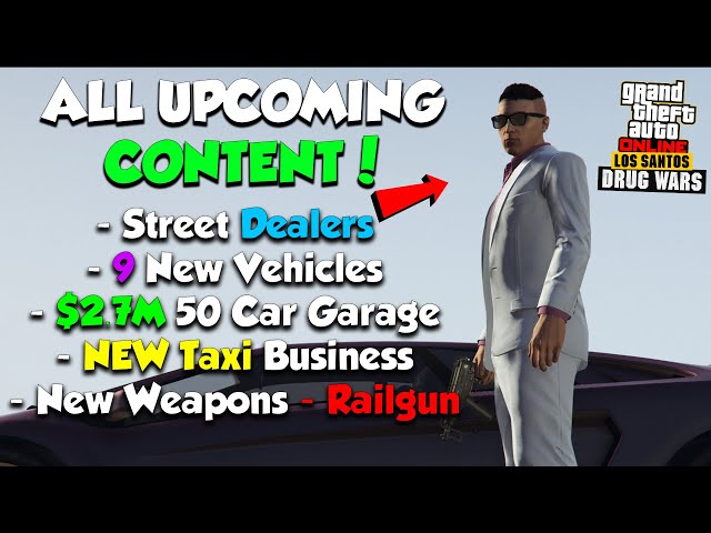 FULL DRIP-FEED CONTENT LEAKED! All Upcoming Vehicles, NEW Business, Weapons, Street Dealers & more!