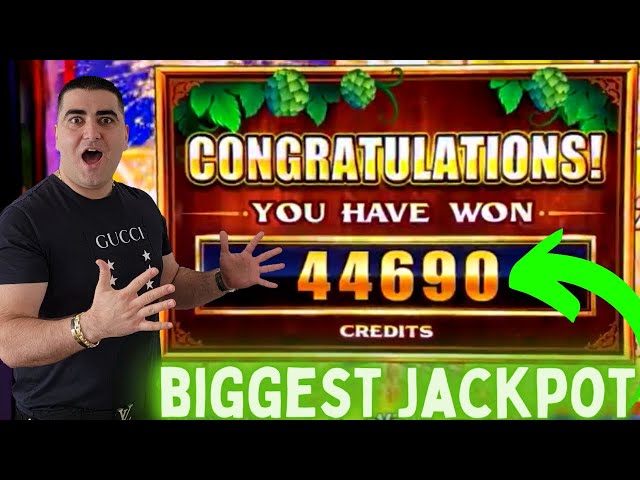 I Won The BIGGEST JACKPOT On Brand New Slot Game LIVE