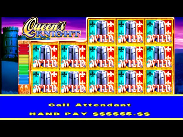JACKPOT HANDPAY$150 BETS QUEEN’S KNIGHT HIGH LIMIT SLOT MACHINE BUENO DINERO MUSEUM SLOTS WMS