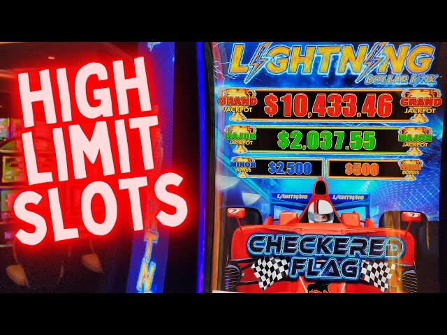 Let’s Play Slot Machines In High Limit Room