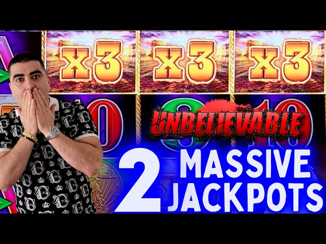OMG I Won 2 MASSIVE JACKPOTS – Casino Huge Wins