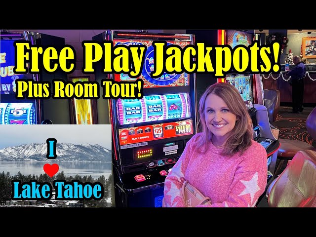 Pinball! 2 Jackpots on Freeplay! Plus Beautiful Suite Tour at Harrah’s Lake Tahoe!