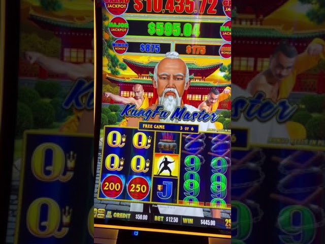 Playing Brand New Slot Machine At Casino