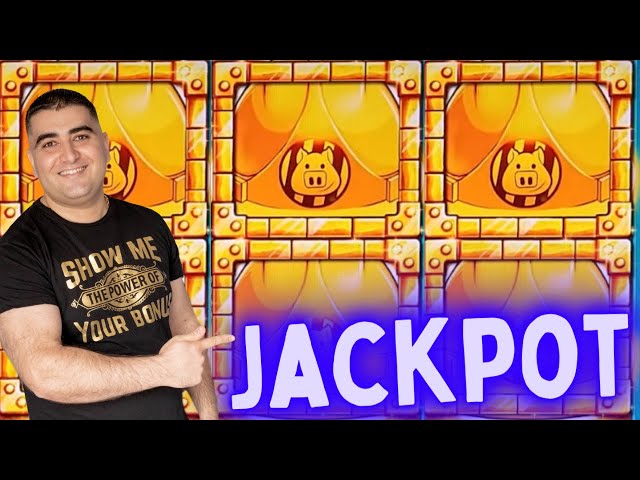 WOW I Won JACKPOT On Huff N Puff Slot machine