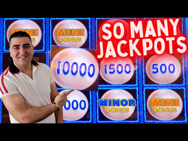 WOW So Many JACKPOTS & BONUSES On High Limit Slots With HUGE BETS