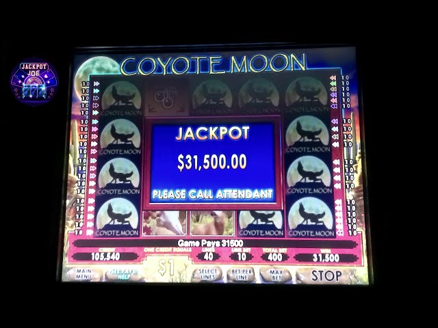 $400 Spins Multiple Jackpots Coyote Moon