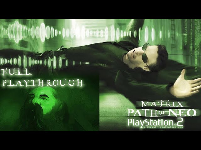 Aris Plays Matrix Path of Neo But All the Movie Scenes are Censored (PS2 Full Playthrough)