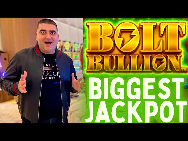 BIGGEST JACKPOT On Brand New Slot Machine