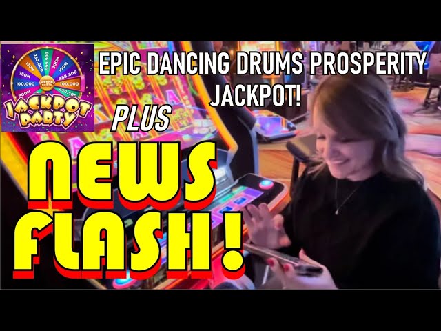 Epic DD Prosperity Jackpot PLUS Jackpot Party Invited Us to Vegas for a Launch Party!!