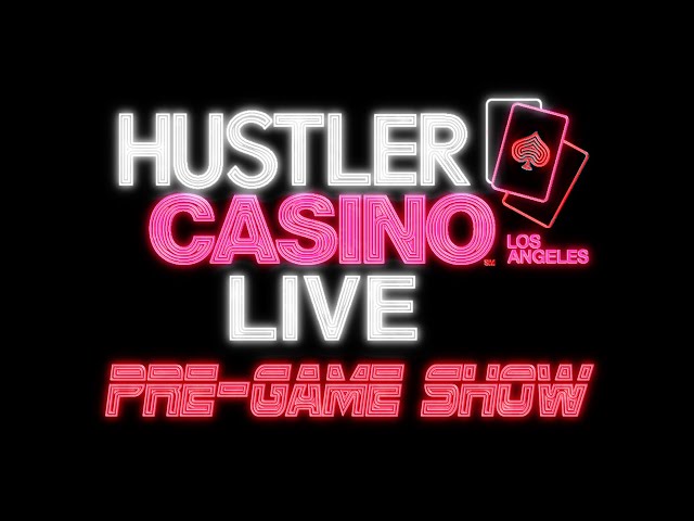 Hustler Casino Live PRE-GAME SHOW w/ Alec Torelli