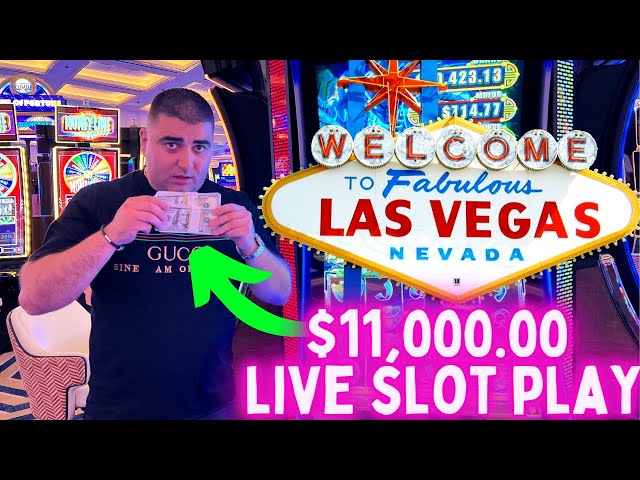 I Took A Risk To Play $11,000.00 On High Limit Slot Machines | SE-1 | EP-19