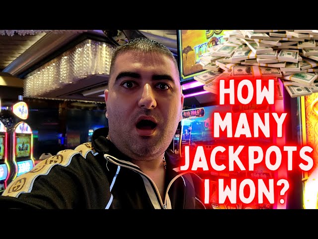 I’m The LUCKIEST Gambler In The World – Winning NON STOP JACKPOTS