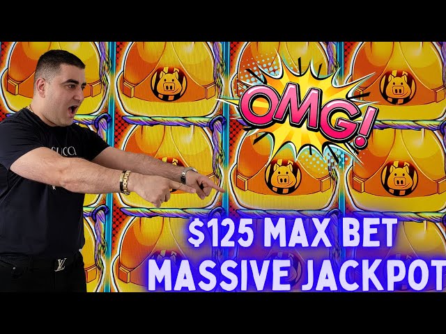 It Finally Happened – MASSIVE JACKPOT On Huff N Puff Slot Machine | SE-1 | EP-26