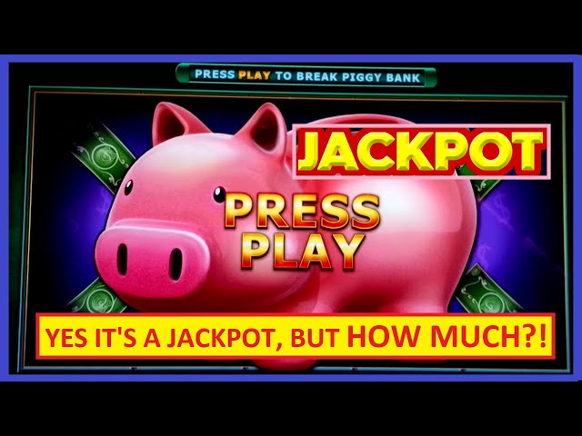 JACKPOT HANDPAY! Lock It Link Piggy Bankin’ Slots – I GOT THE FULL SCREEN!