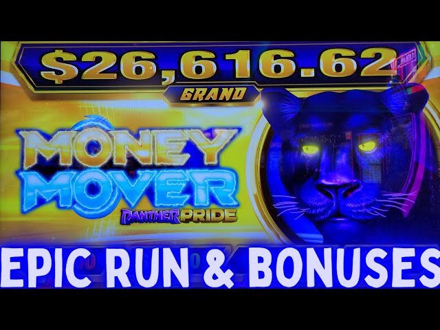 Max Bet Bonuses & HUGE WIN On BRAND New Slot Machine MONEY MOVER