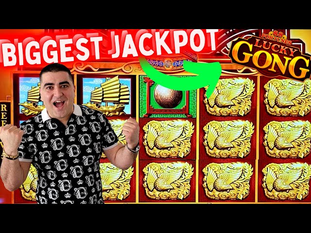 My BIGGEST JACKPOT Ever On Gold Gong 88 Slot Machine | SE-1 | EP-22