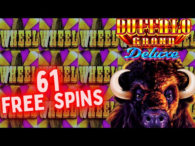 OMG Record Breaking Amount Of FREE SPINS At Max Bet On BUFFALO GRAND DELUXE