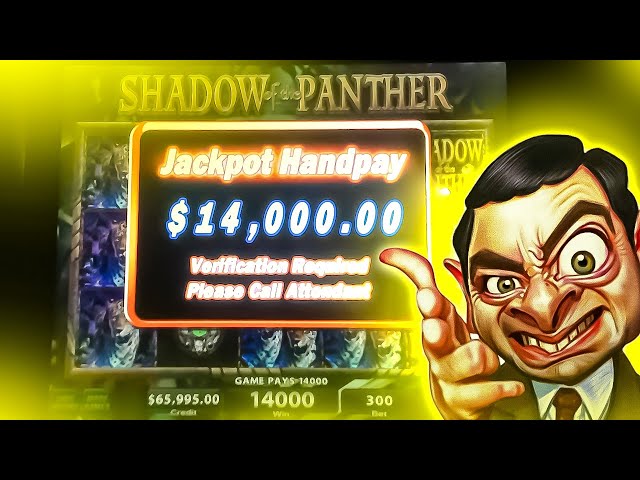 Struck it Big with Shadow of the Panther Slots! Jackpot Handpay