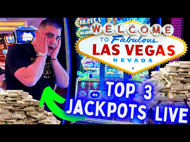 Top 3 Casino JACKPOTS Recorded LIVE In Las Vegas #2022