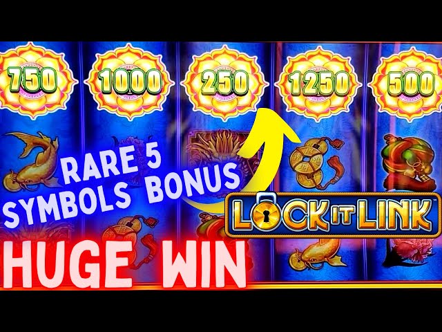 WOW Powerful Win On Lock It Link Slot Machine