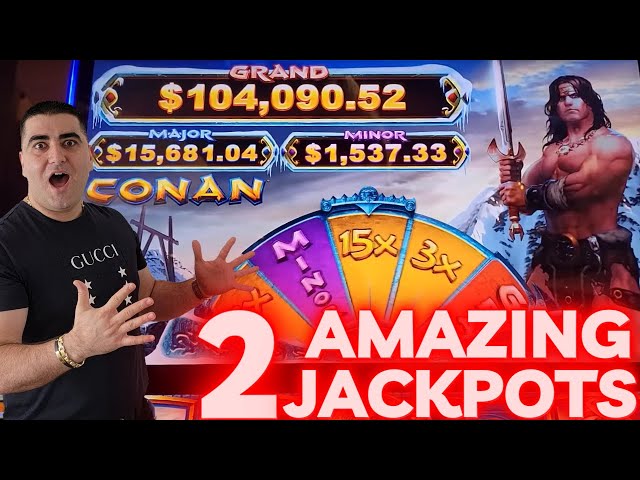 2 JACKPOTS On High Limit Conan Slot Machine | SE-2 | EP-21